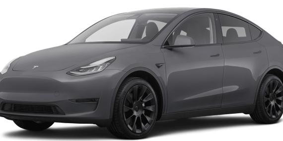 TESLA MODEL Y 2021 5YJYGAEEXMF159124 image